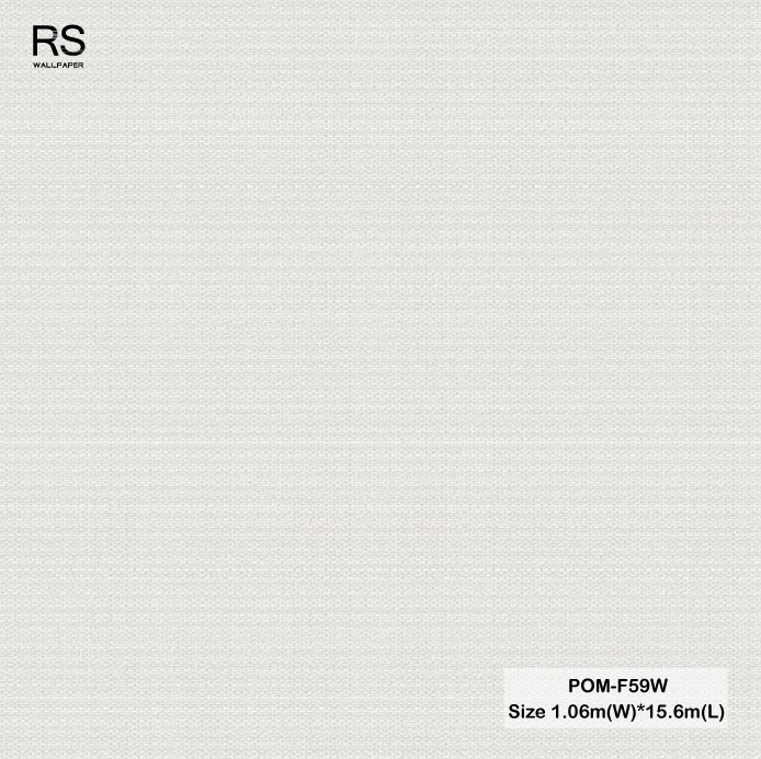 วอลเปเปอร์ สีเทา POM-F59W