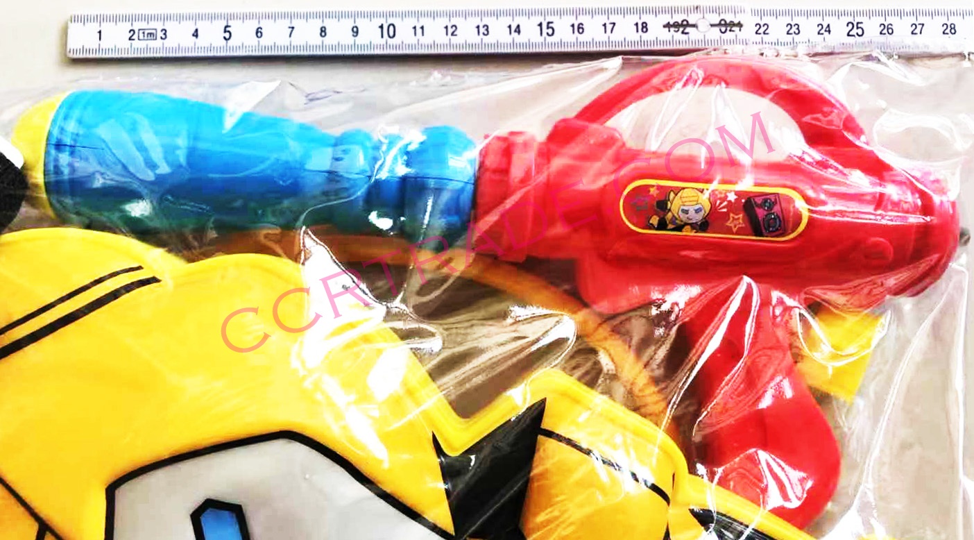 เป้ฉีดน้ำบับเบิ้ลบี+ปืนปั้มลม 18.5x31 ซม.(ลิขสิทธิ์แท้)(1x3)