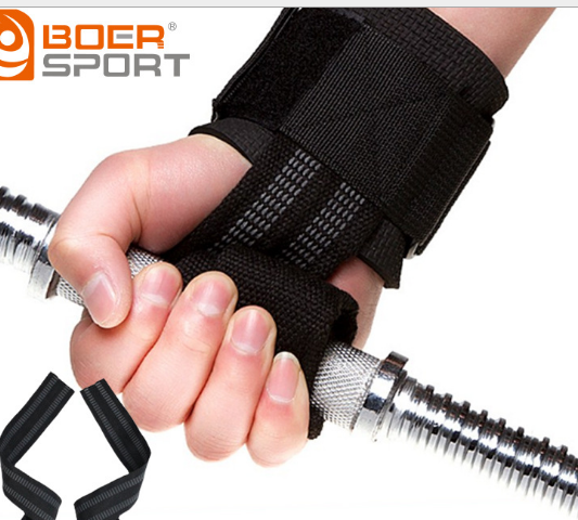 Straps BOERแสตรปส์ ผ้าพันข้อมือยกน้ำหนัก