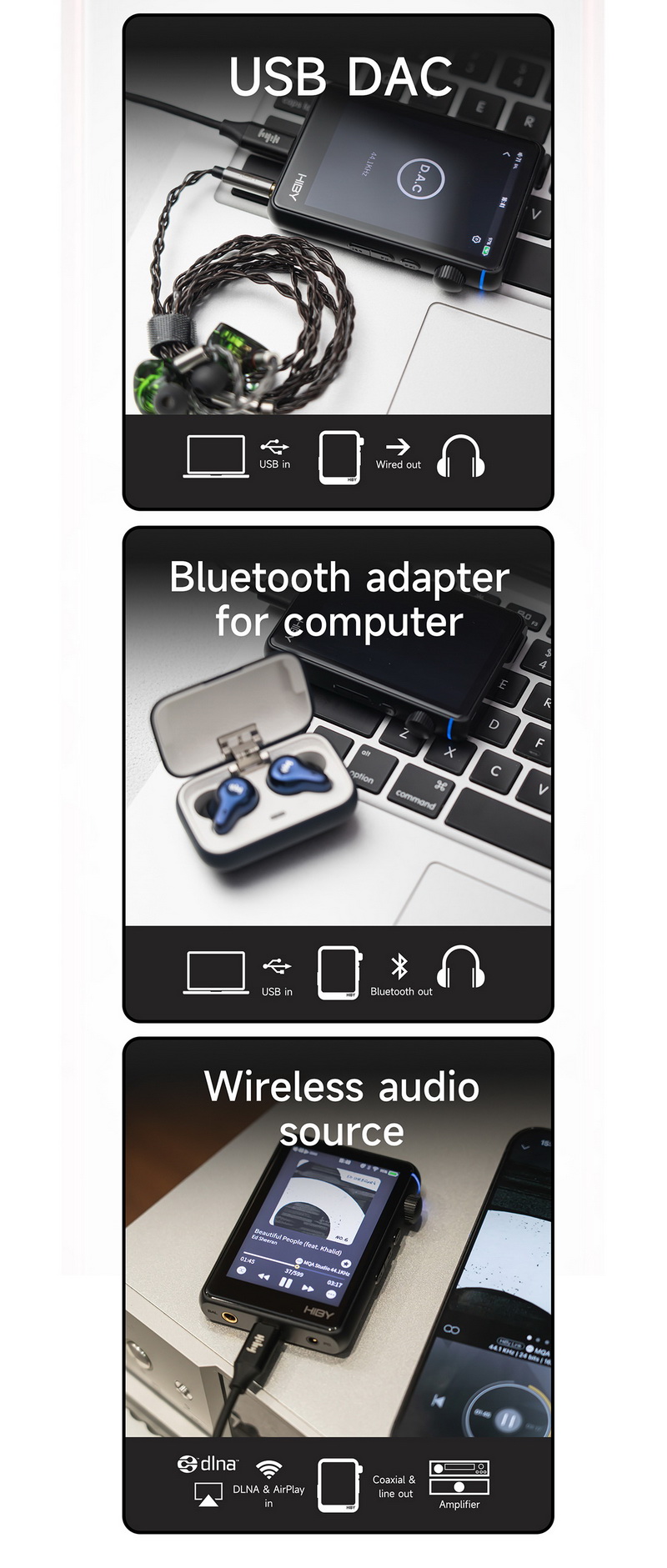 Hiby R3ii DAP พกพาที่แท้จริง สมญานาม Music Treasure Box ประกันศูนย์ไทย