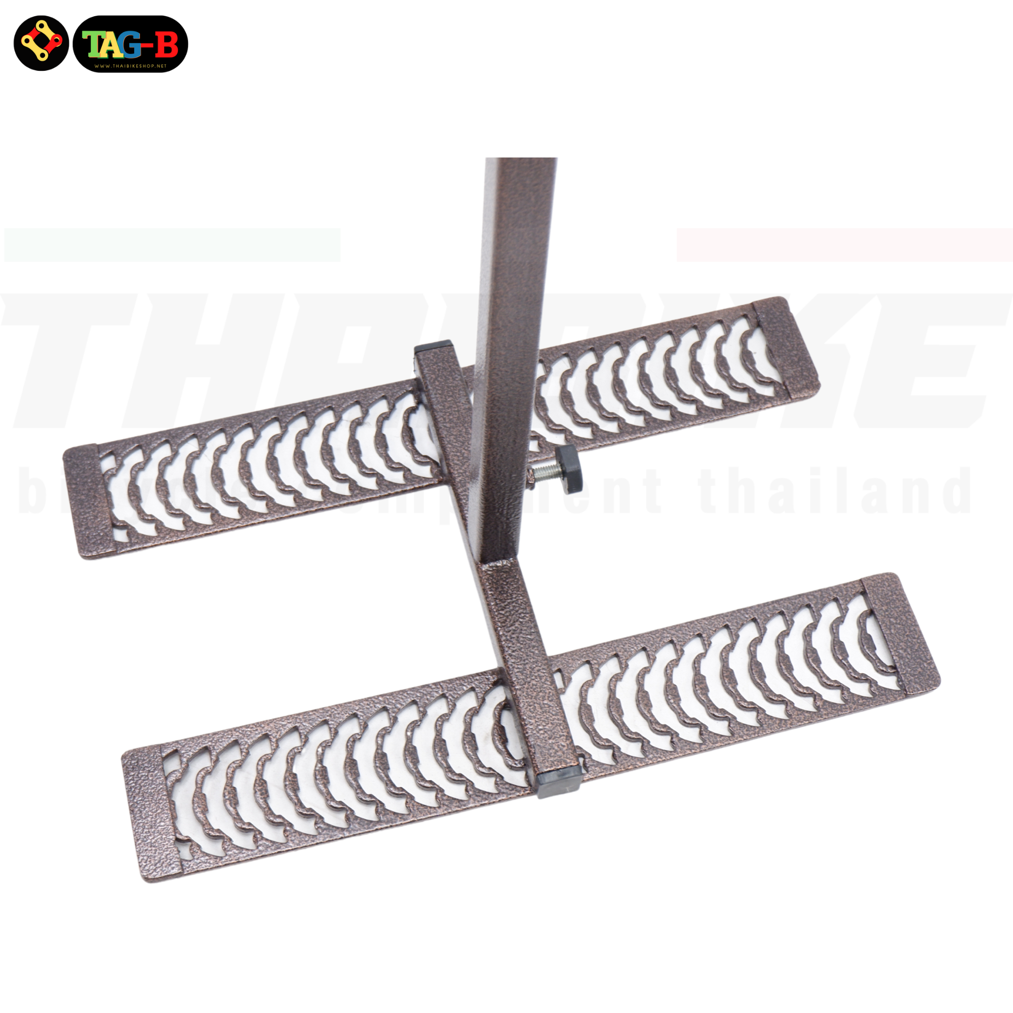 ขาตั้งเกี่ยวข้างจักรยาน TAG-B สำหรับล้อ 24 26 27.5 29 700C (งานไทย) ฐานใหญ่