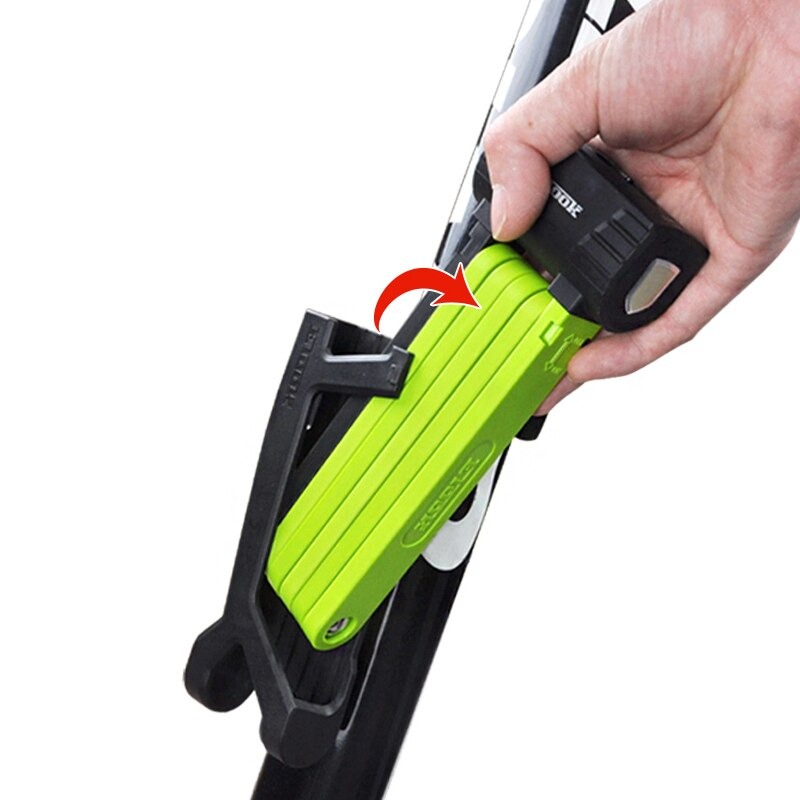 สายล็อคจักรยานแบบพับได้ ตัดไม่ขาด ยี่ห้อ ETOOK รุ่น ET490S ET490S