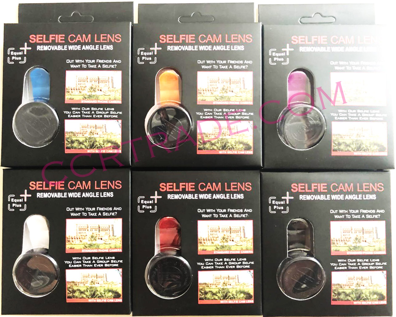 เลนซ์กล้องเซลฟี่+ถุงผ้ากล่อง 14.5 ซม.