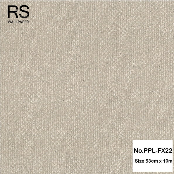 วอลเปเปอร์ลายกระสอบสีน้ำตาลมีกากเพรช No.PPL-FX22