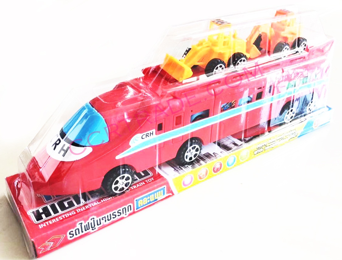 รถไฟจรวดบรรทุกรถ 4 คันฝาครอบ 37.5 ซม.(1x3)