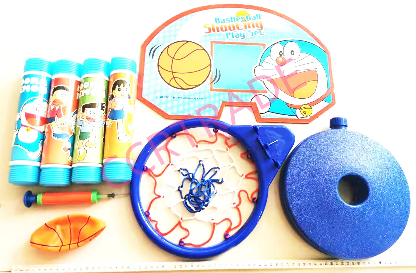 ชุดแป้นบาสโดราเอม่อนกล่องจัมโบ้ 42x112 ซม.(ลิขสิทธิ์แท้)(1x3)