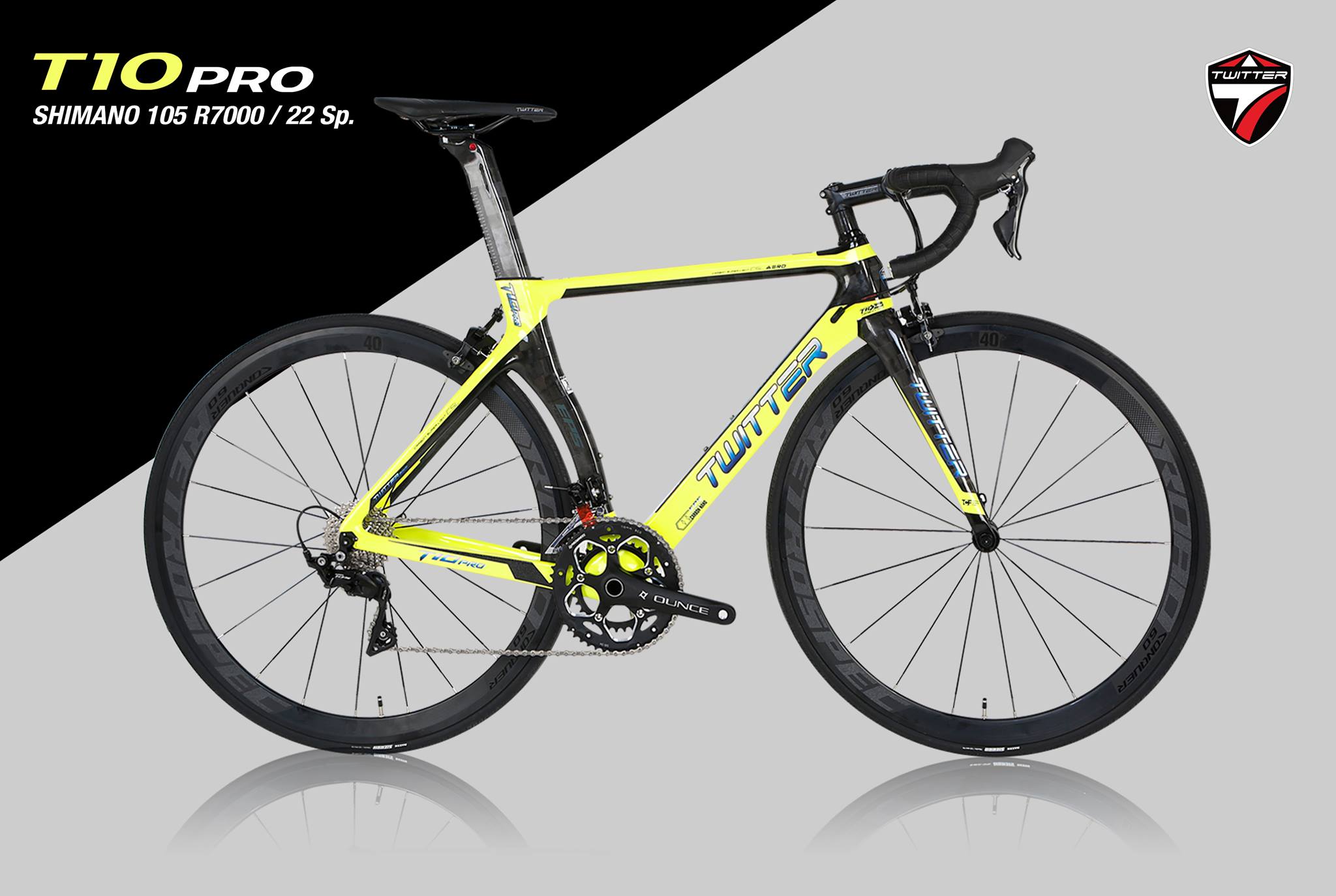 จักรยานเสือหมอบ NEW T10 Pro ทวิสเตอร์
