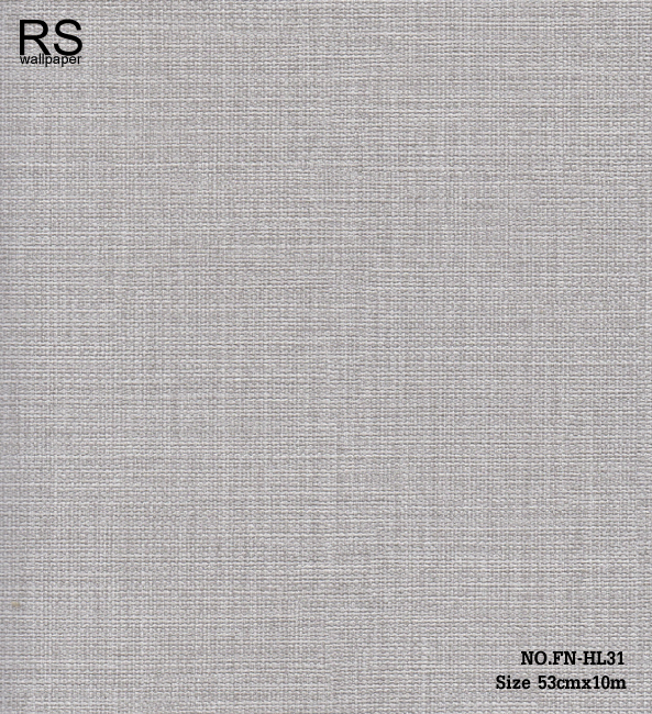 วอลเปเปอร์ เทกเจอร์ลายผ้า สีเทา FN-HL31