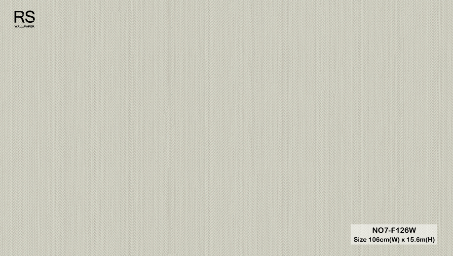 วอลเปเปอร์ สีเทาอ่อนควันบุหรี่ NO7-F126W