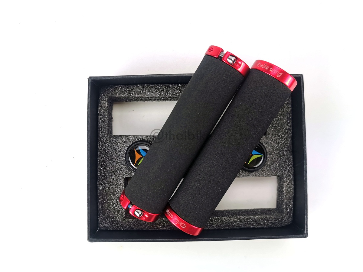 ปลอกแฮนด์จักรยานโฟม DELTA WING แบบรัด หนา นุ่ม