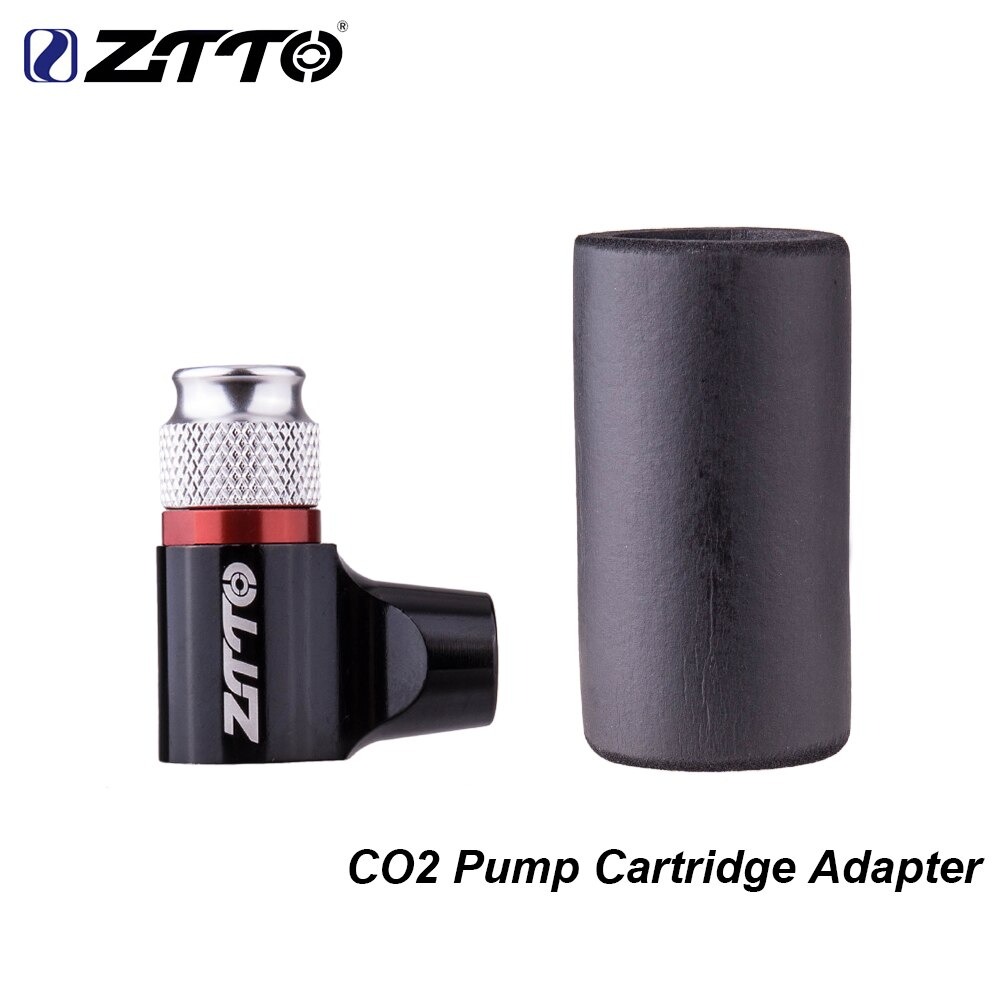 หัว CO2 เติมลมจักรยาน ZTTO Bike CO2 Pump CO2 Cartridge Adapter Mount High Pressure