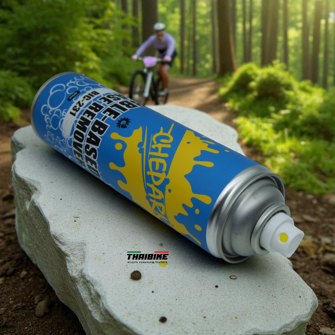 CHEPARK BIC-231 Bubble-Based Grease Remover — สเปรย์โฟมล้างคราบจาระบีจักรยาน