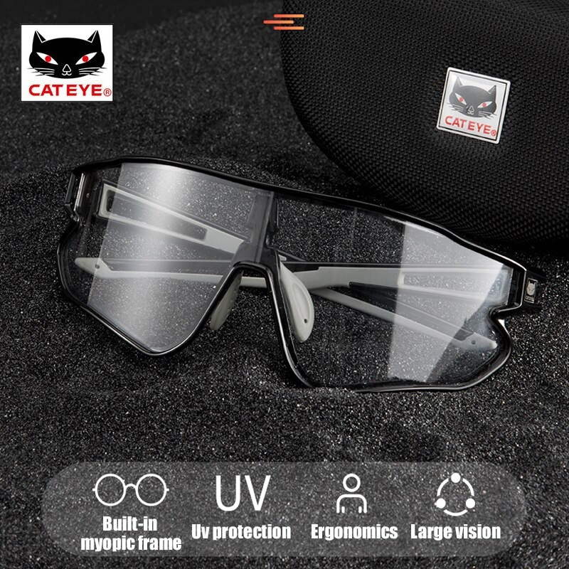 ของแท้ แว่นตาปั่นจักรยาน CATEYE Bikes Polarized / Photochromic V1