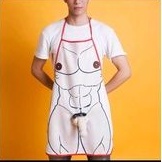 ผ้ากันเปื้อนผู้ชายโป๊ ผ้ากันเปื้อนsexy พร้อมส่งจากไทย