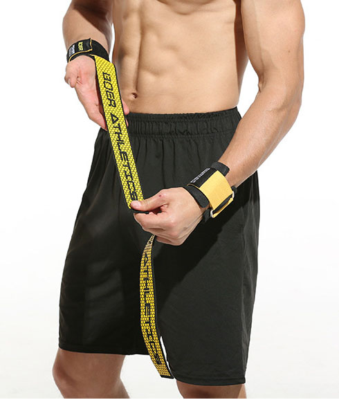 Straps Boer แสตรปส์ ผ้าพันข้อมือยกน้ำหนัก