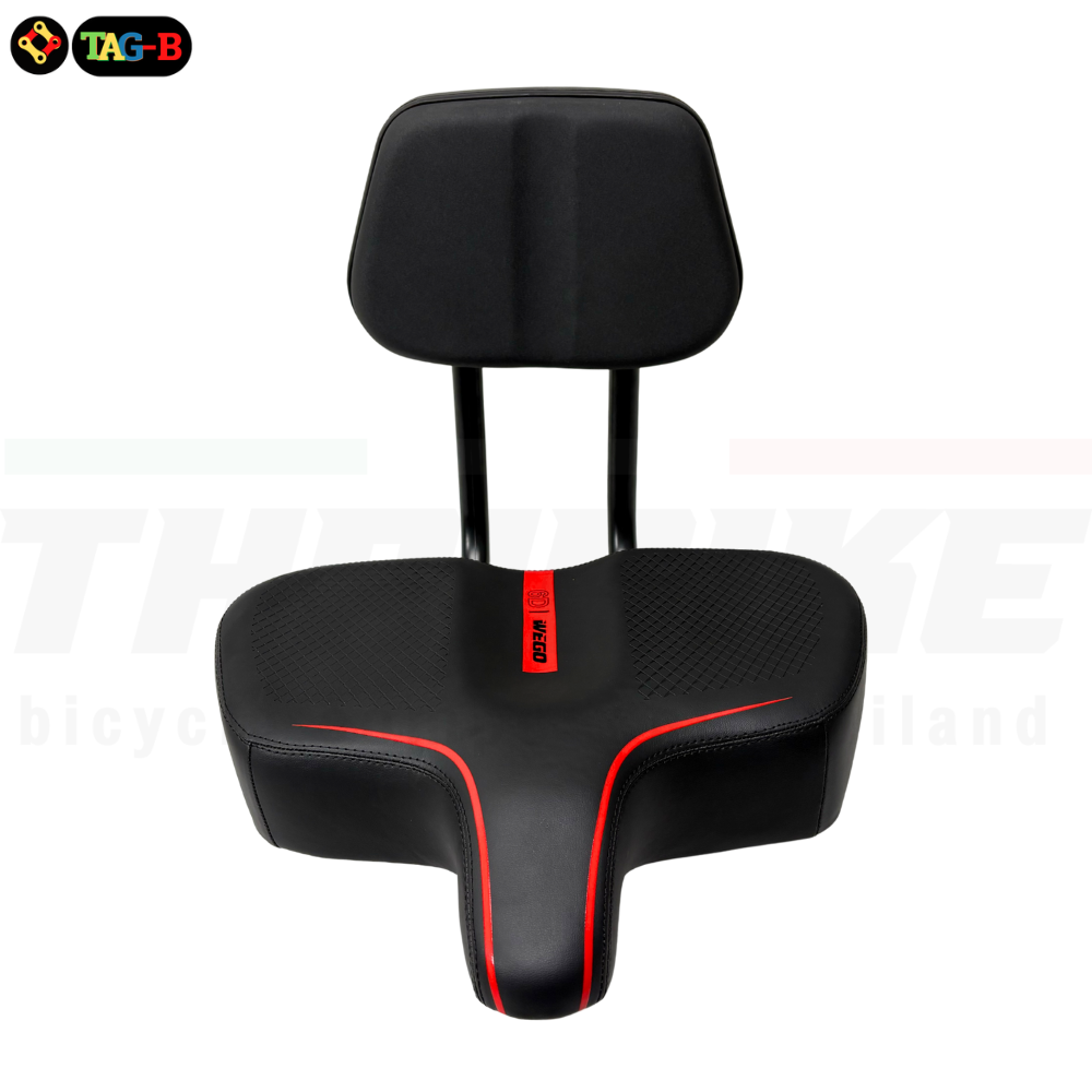 เบาะนั่งสกู๊ตเตอร์ไฟฟ้า/จักรยานไฟฟ้า แบบมีพนักพิง ที่นั่ง ปรับได้ แข็งแรง นั่งสบาย