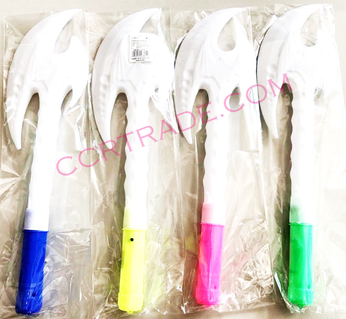 ขวานจัมโบ้ มีไฟ 3 จังหวะ 37 ซม.(มีถ่านในตัว)