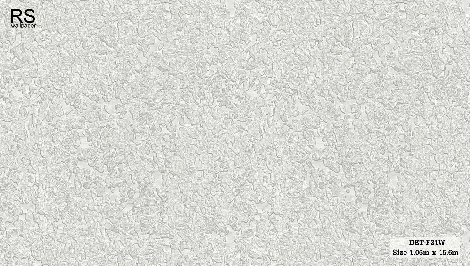 วอลเปเปอร์เทกเจอร์ผ้า ลายเปลือกไม้ สีเทาอ่อน DET-F31W