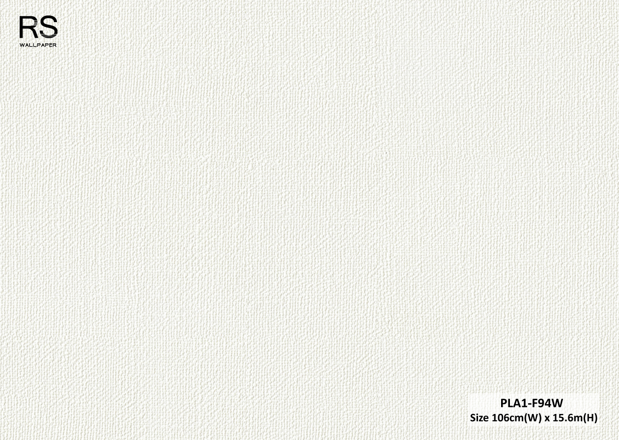 วอลเปเปอร์ สีขาว PLA1-F94W