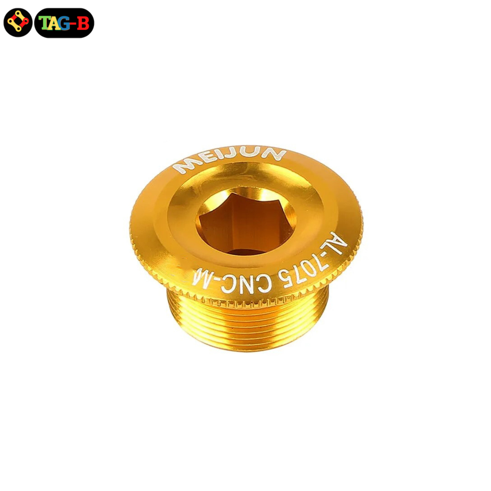 น็อตฝาปิดกะโหลกกลวงจักรยานขนาด M18 MEIJUN