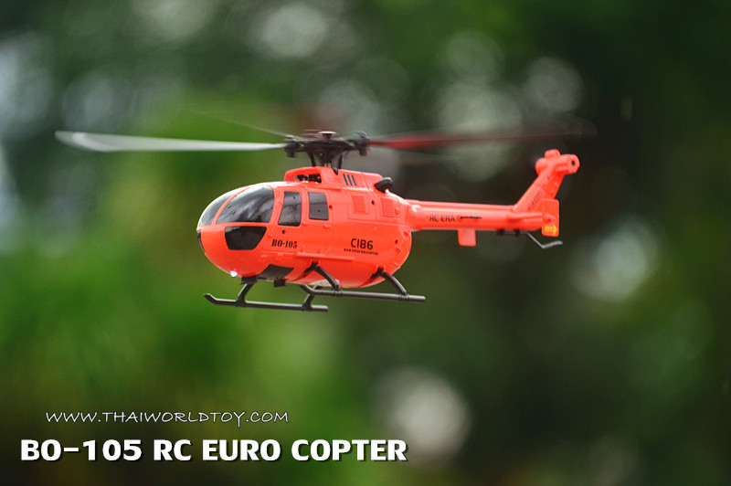 BO-105 RC Rescue Helicopter
