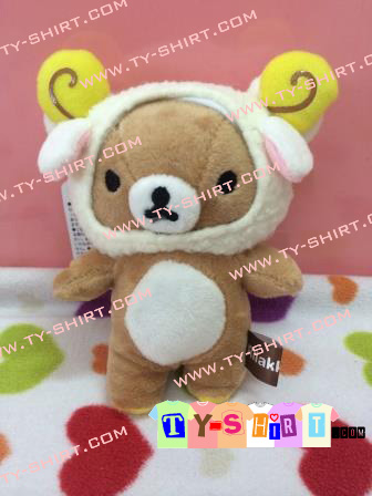 ตุ๊กตา คุมะ 12 ราศรี สูง 5นิ้ว x 3.5นิ้ว มีไข่ปลา