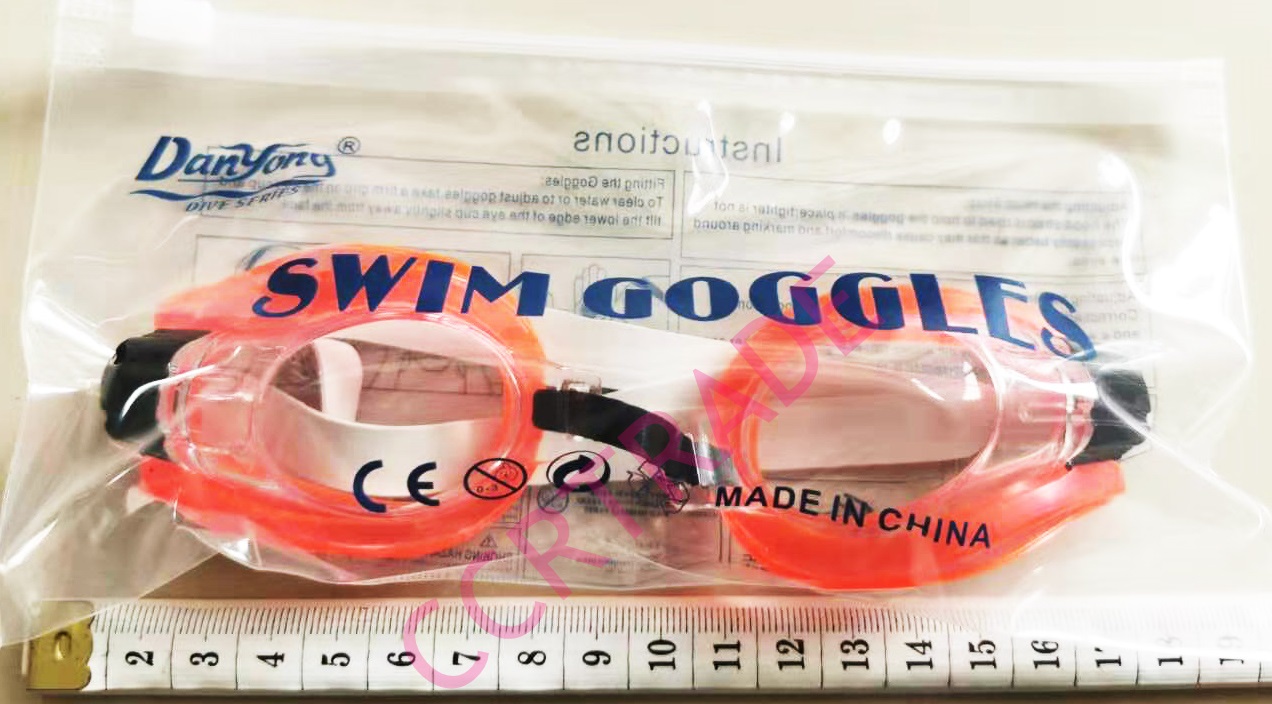แว่นตาว่ายน้ำกระเป๋าซิปล็อค คละสี Free Size