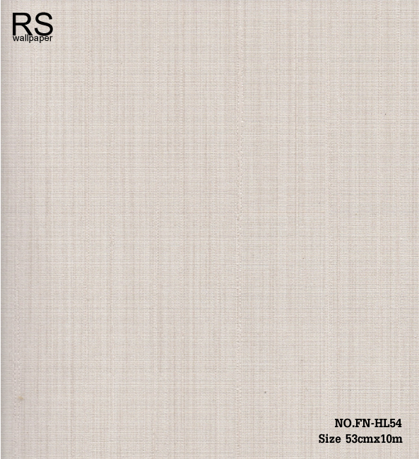 วอลเปเปอร์ สีพื้นครีม มีเทกเจอร์ลายเส้นในตัว FN-HL54