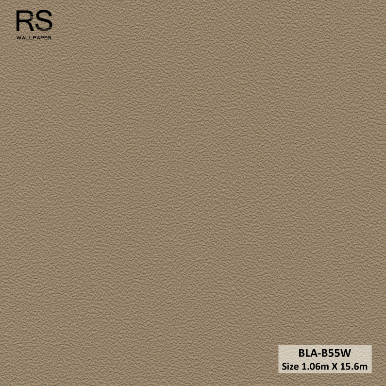 วอลเปเปอร์ สีพื้นน้ำตาลเข้ม BLA-B55W