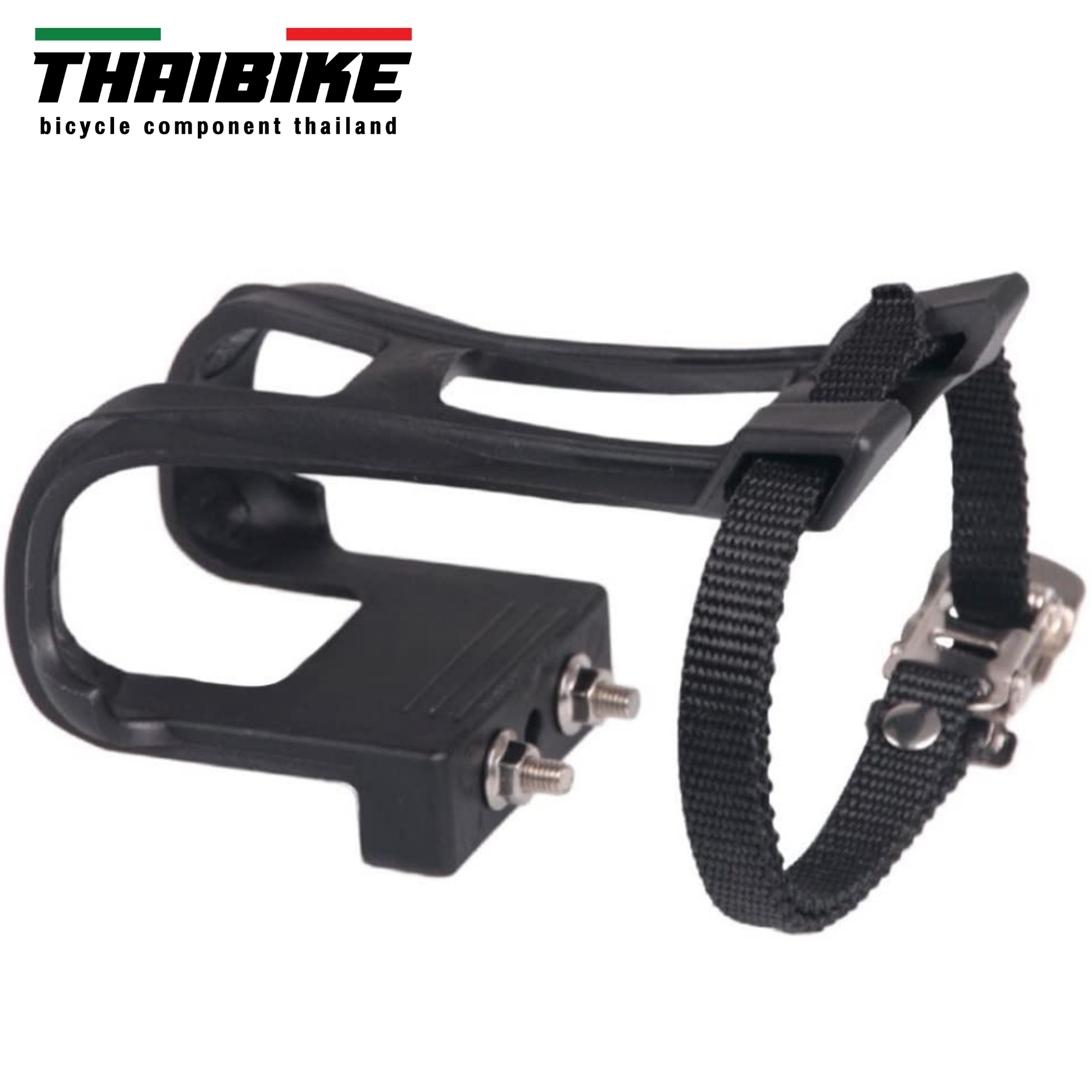 ตะกร้อติดบันไดจักรยานแบบพลาสติก พร้อมสายรัด ราคาต่อคู่