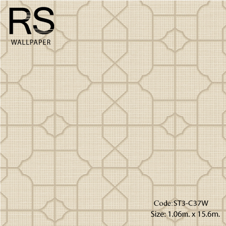 วอลเปเปอร์ลายฉลุโมเดิร์น ST3-C37W