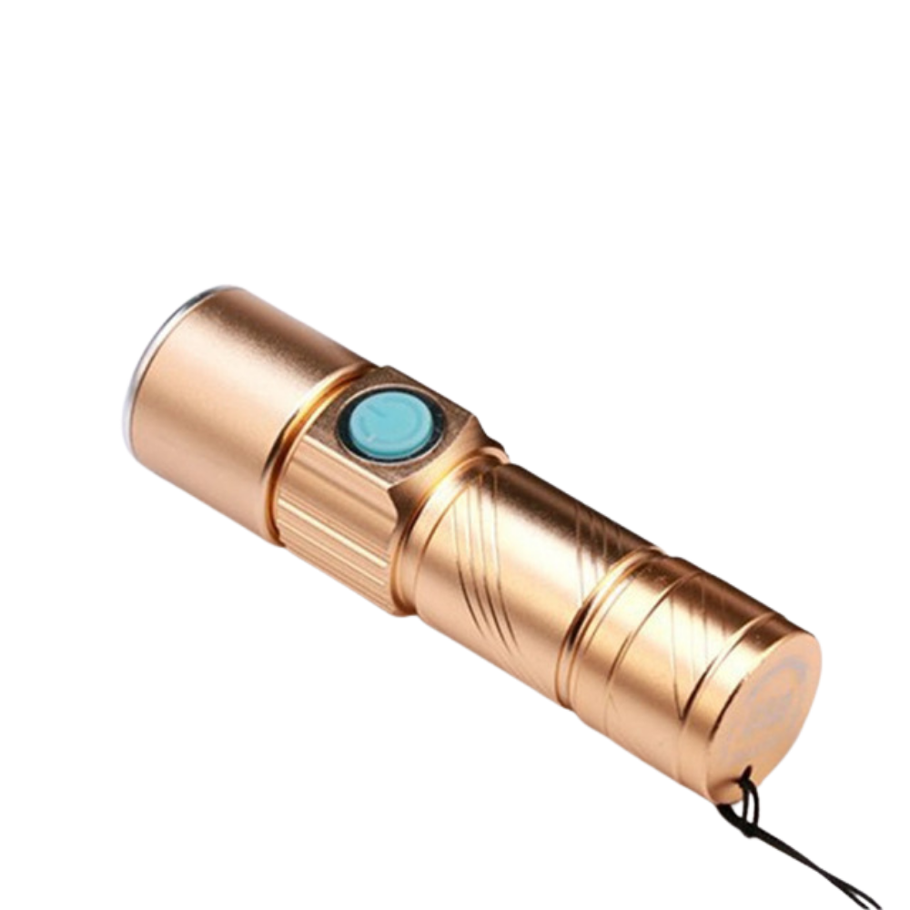 ไฟหน้าจักรยานแบบสว่างสูง gored ชาร์จ USB