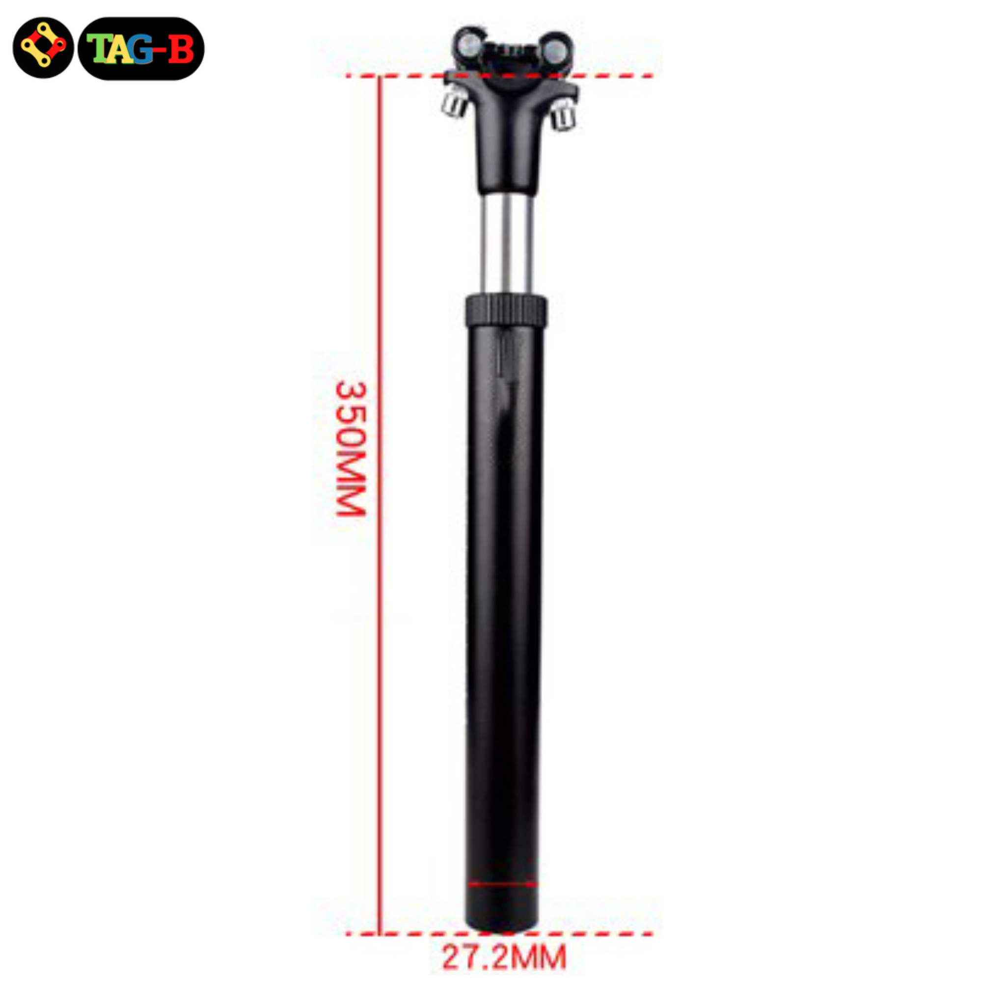 หลักอานจักรยานเสือหมอบ เสือภูเขา แบบโช๊ค TAG-B