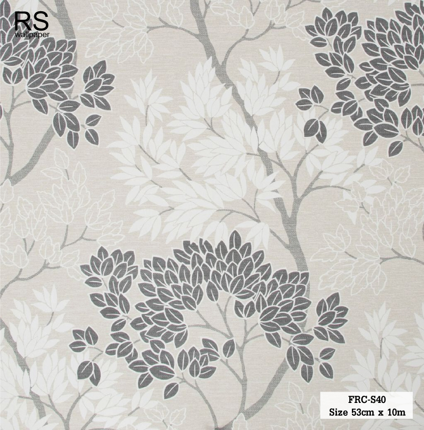 วอลเปเปอร์ ลายใบไม้ FRC-S40