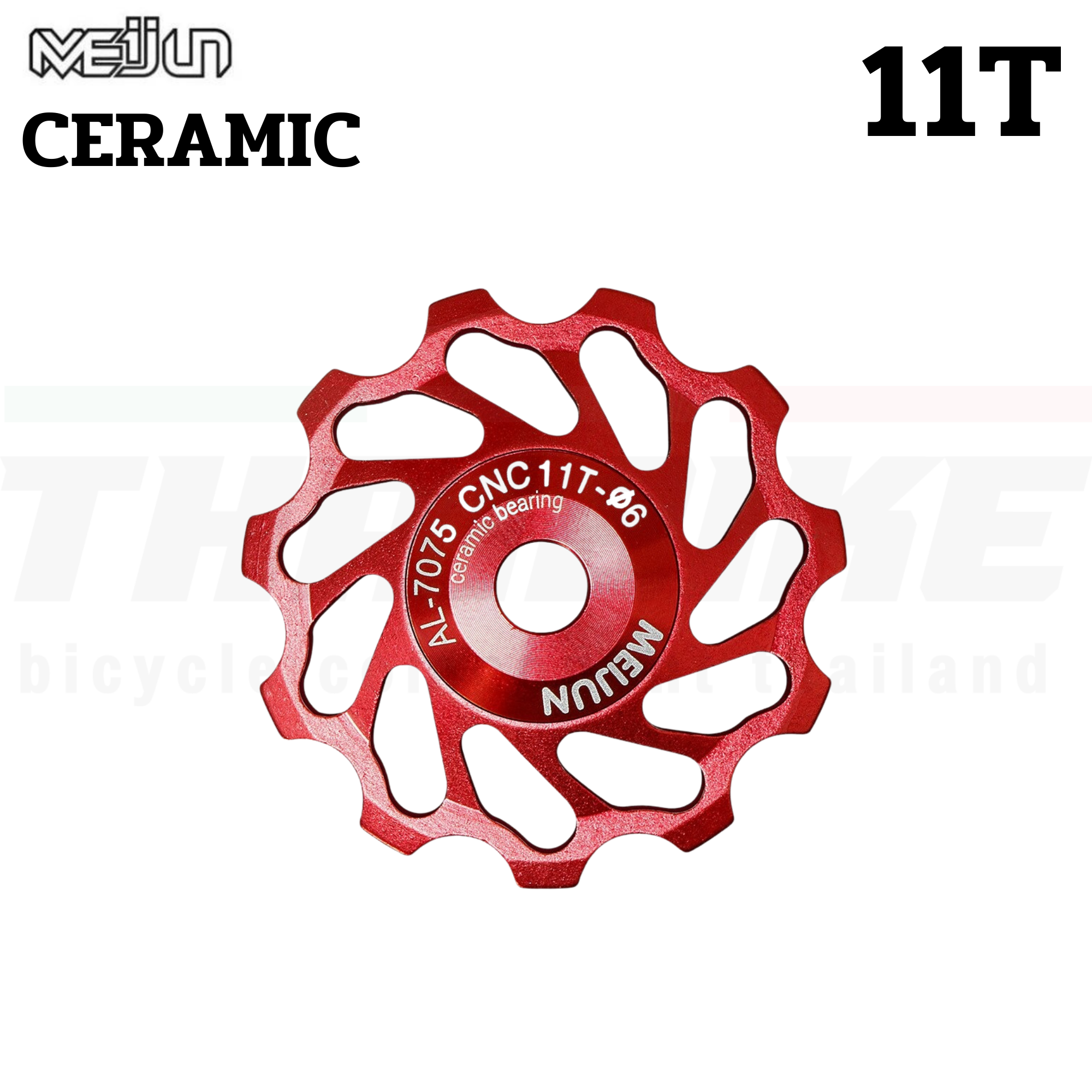 ลูกกลิ้งตีนผีจักรยาน MEIJUN BEARING CERAMIC เซรามิค 11/13T