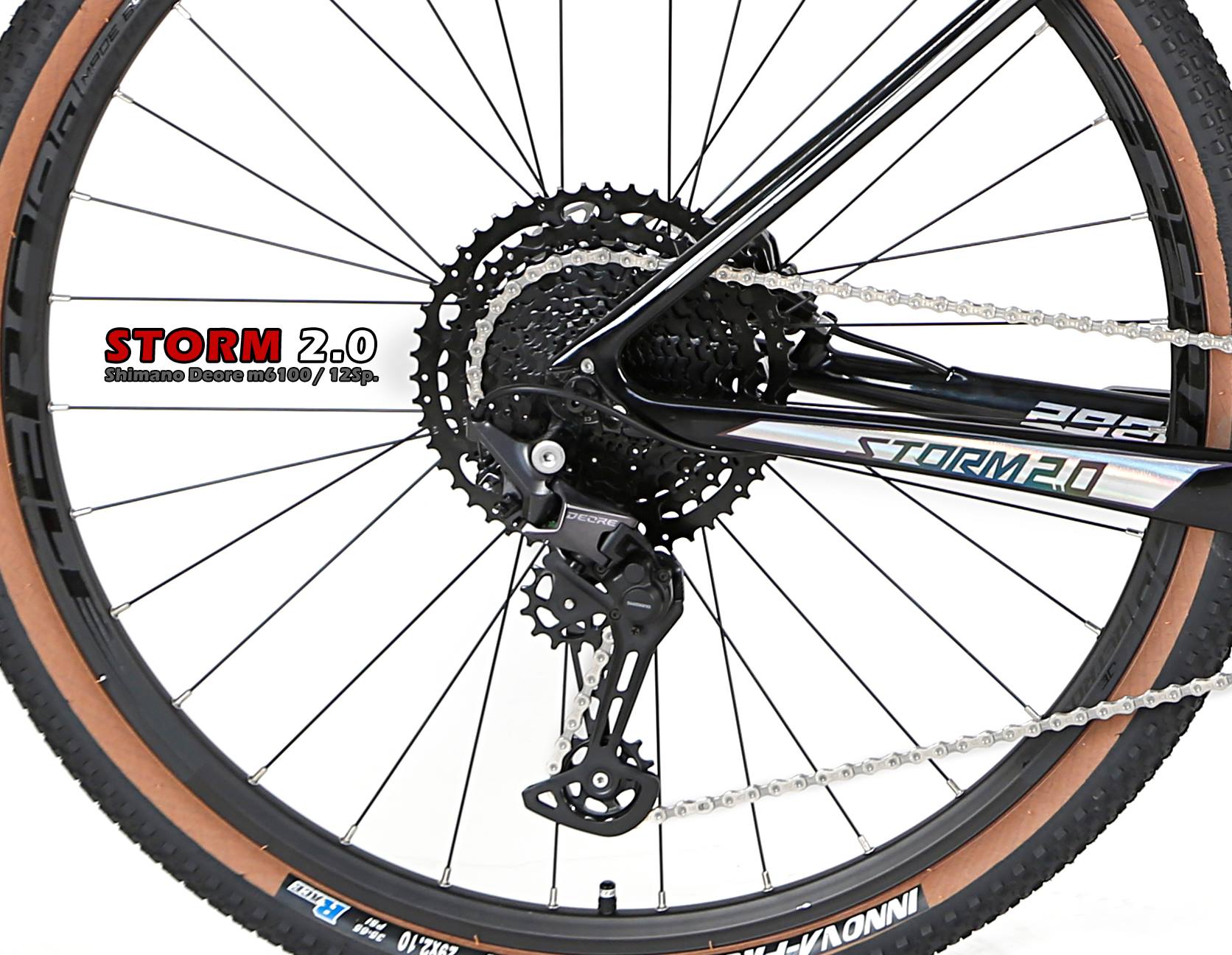 จักรยานเสือภูเขาล้อ 29 นิ้ว TWITTER รุ่น STORM 12Sp. (2021)