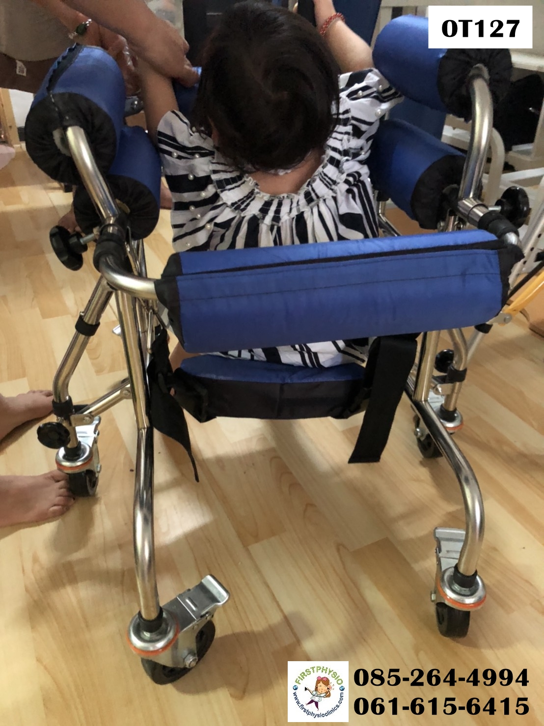 เครื่องฝึกเดินแบบมีล้อ สำหรับเด็ก