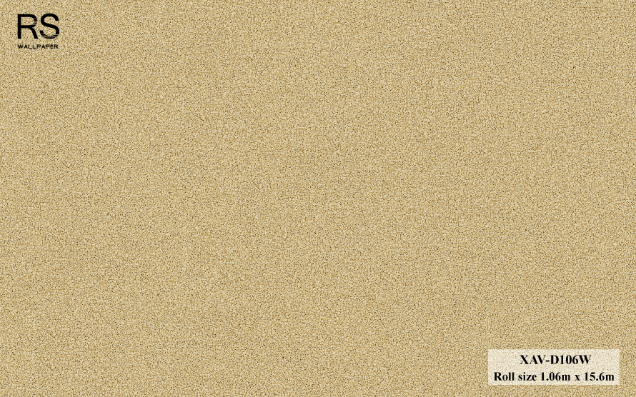 วอลเปเปอร์ ลายเม็ดทราย สีเหลืองทอง XAV-D106W