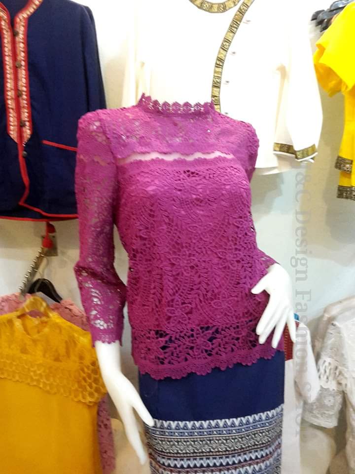 เสื้อเสื้อลูกไม้สไตน์เกาหลี #เสื้อลูกไม้แขน 5 ส่วน #เสื้อลูกไม้วัยรุ่น #เสื้อทำงานลูกไม้ เสื้อลูกไม้ใส่กับผ้าถุง เสื้อลูกไม้ใส่กับผ้าซิ่น