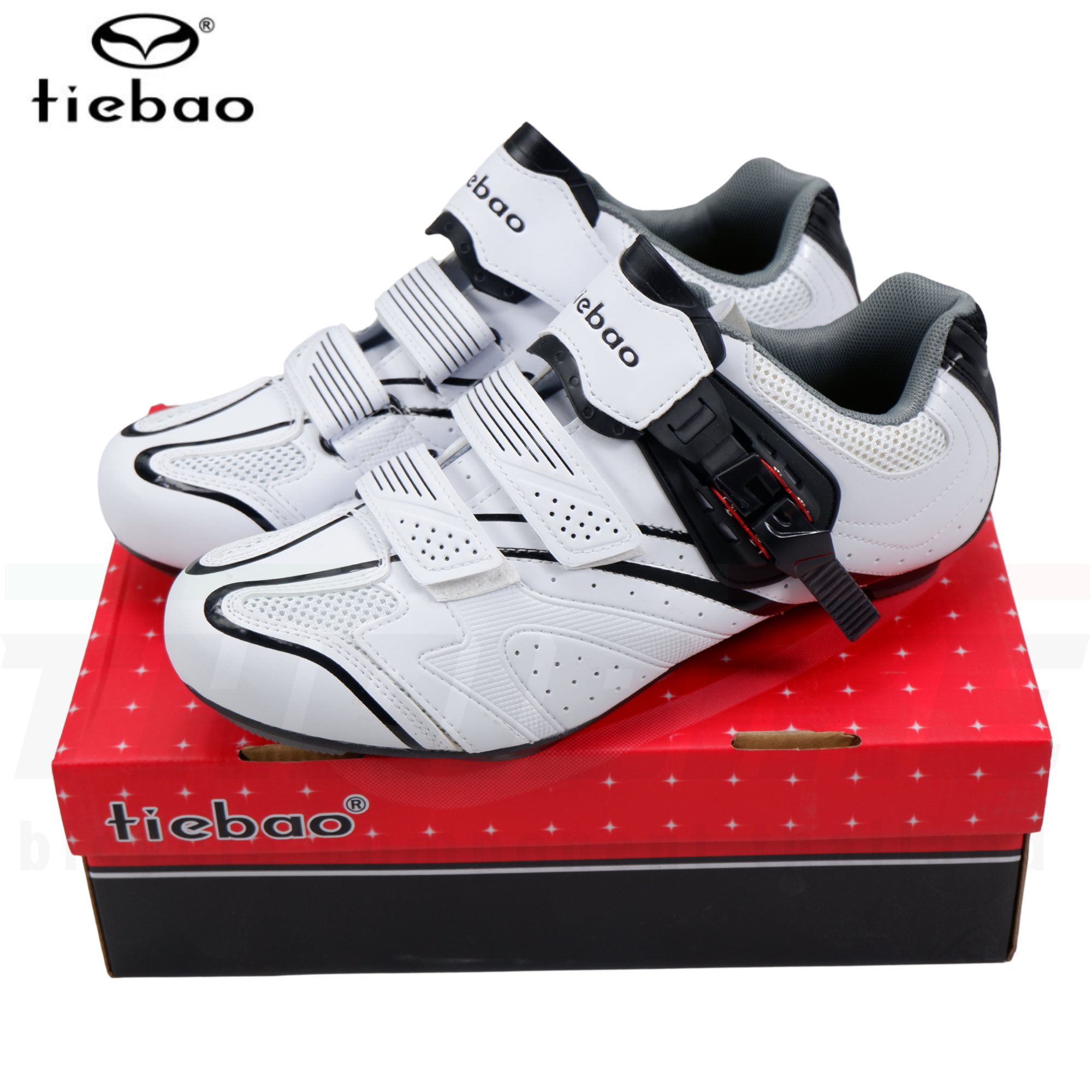 รองเท้าเสือหมอบ TIEBAO BL2712 ใส่ได้ทั้งคลีทหมอบและภูเขา แถมฟรีแผ่นคลีต