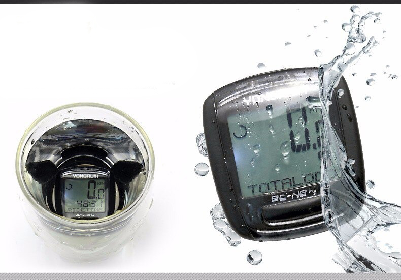 ไมล์จักรยาน ไมล์ไร้สาย วัดความเร็วจักรยาน YONGRUIH รุ่น BC-NB มีไฟในตัว