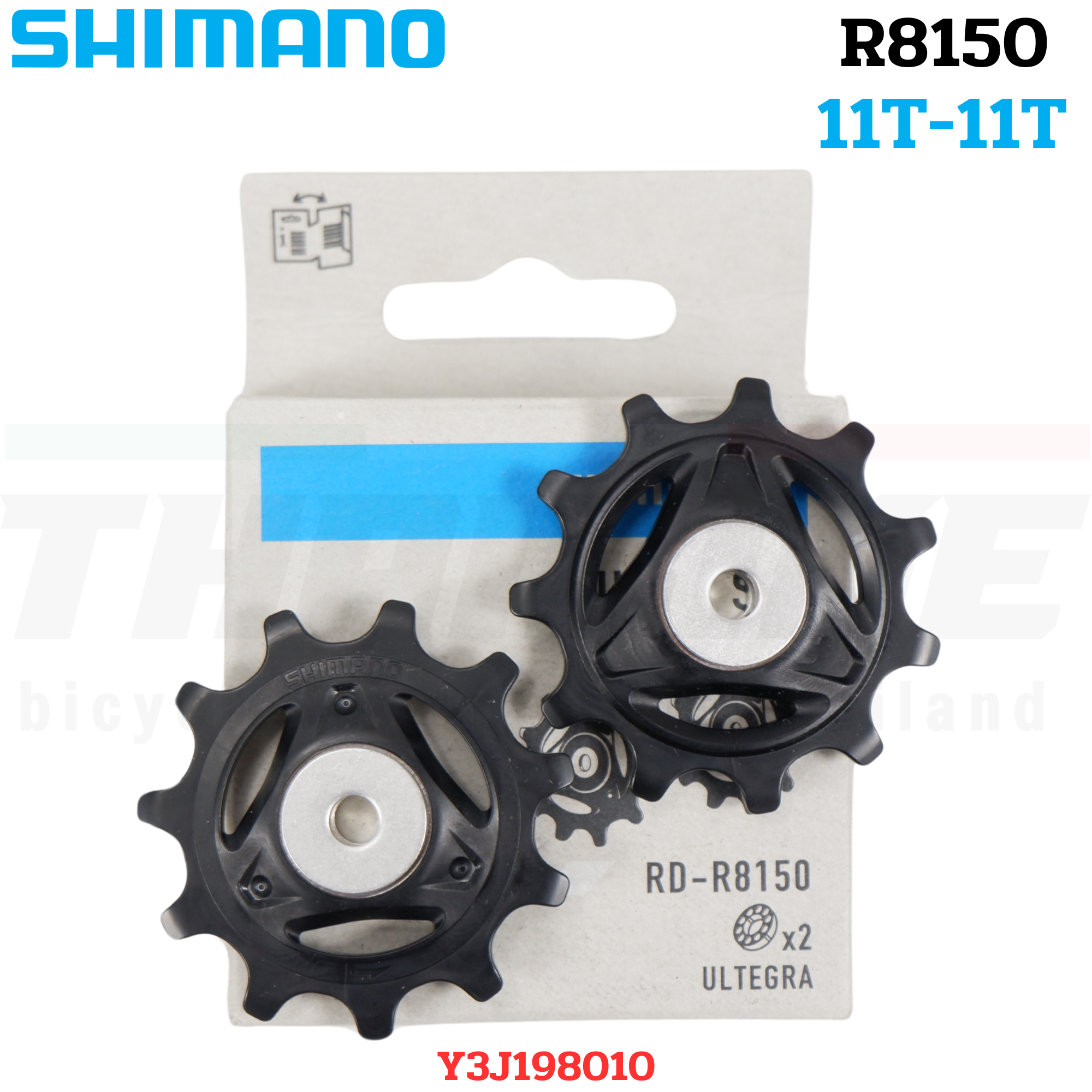ลูกกลิ้งตีนผีหลังจักรยานเสือหมอบ PULLEY SHIMANO 4700/5800/6800/R8000/M4000/M610/M6000/M7000/M780/M8000/6700/Deore/XT/SLX/Ultegra/105
