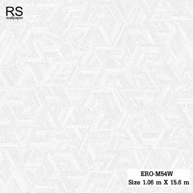 วอลเปเปอร์ สไลต์โมเดิร์น โทนสีขาว ERO-M54W