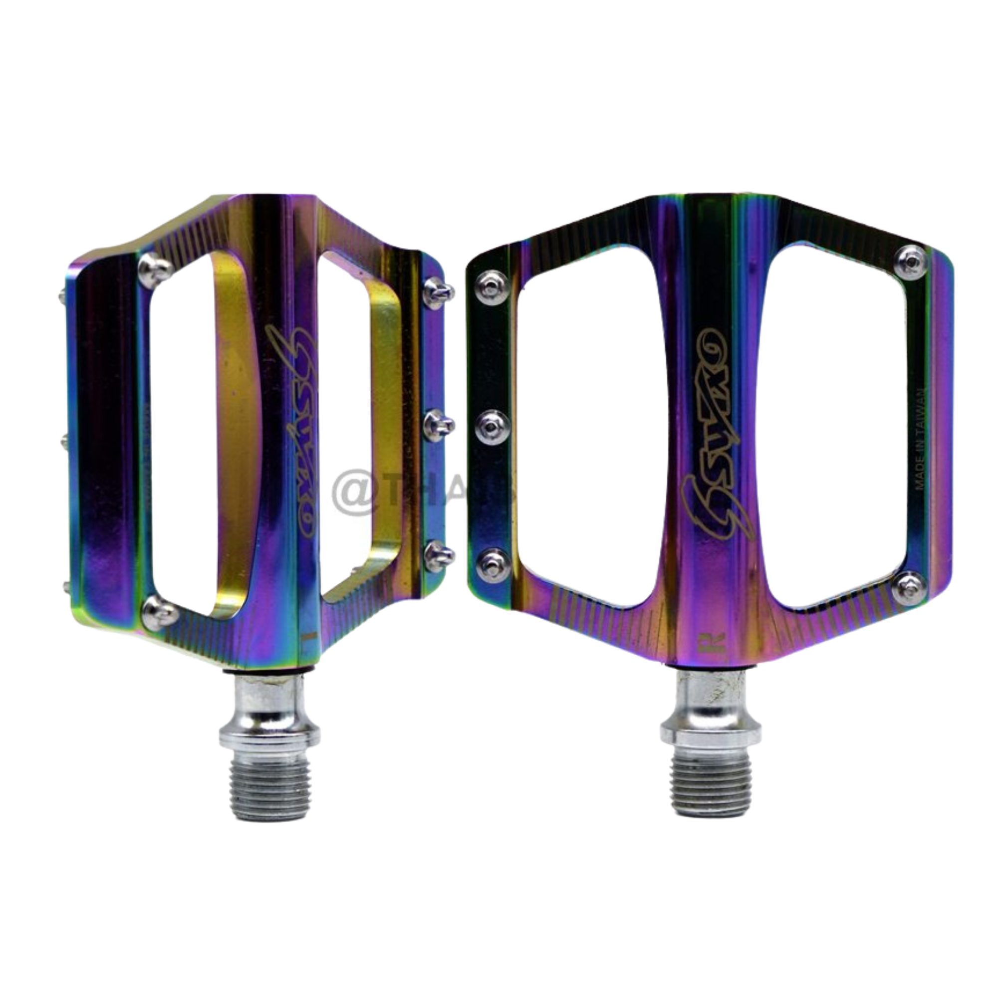 บันไดจักรยานสีรุ้ง SWTXO THAIBIKE อลูมิเนียม แบริ่ง