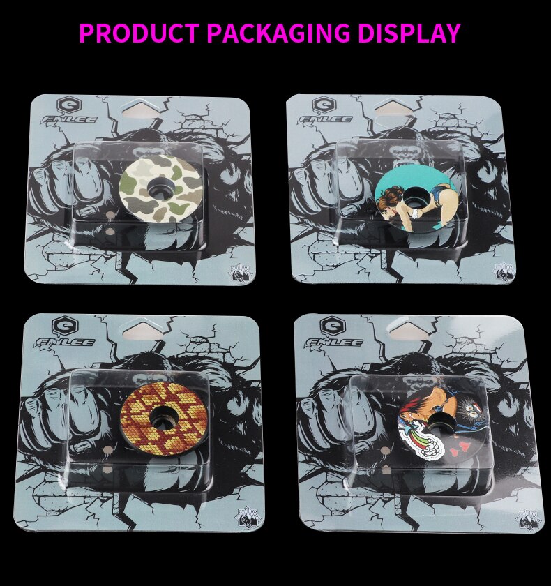 ฝาปิดสเต็มจักรยาน ลายแฟชั่น ENLEE Aluminum Alloy Cover