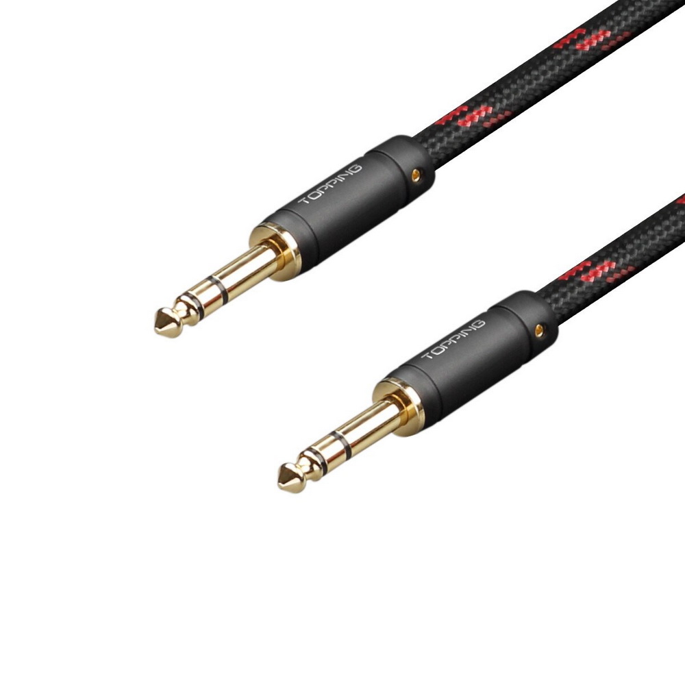 ขาย TOPPING TCT1 สาย 6.35 Balanced แบบ Male to Male สำหรับเครื่องเสียง