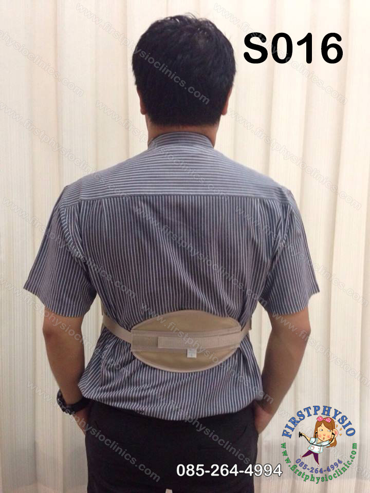 พยุงหลังโครงเหล็กด้านหน้า เจเวท พยุงลำตัวกระดูกทรุด ป้องกันการโค้งงอของหลังมาด้านหน้า,ด้านหลัง,ด้านข้าง Jewett Brace