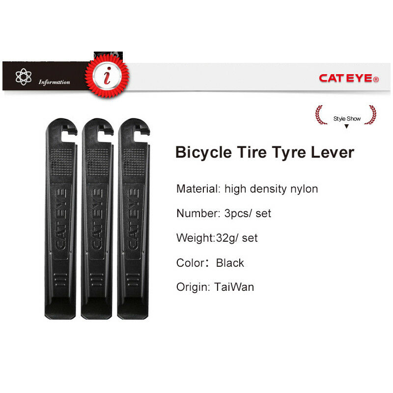 ของแท้ เครื่องมืองัดยางจักรยาน CATEYE 1 ชุด มี 3 ชิ้น