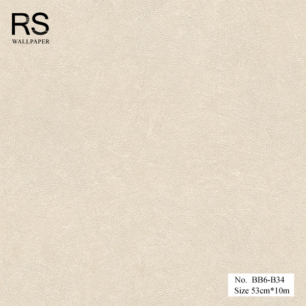 วอลเปเปอร์ สีครีม No.BB6-B34