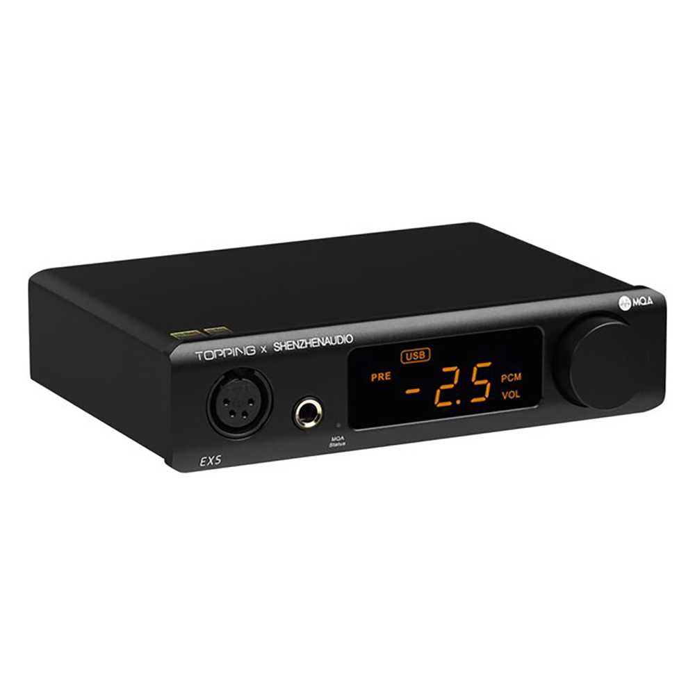 ขาย Topping EX5 DAC& ตั้งโต๊ะรองรับ MQA, Dual Hi-Res ประกันศูนย์ไทย